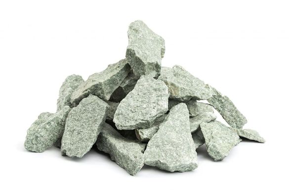 Камінь жадеїт колотий середній (відро 10 кг) для електрокам'янки фото 4