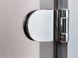 Стеклянная дверь для хамама GREUS прозрачная матовая 80/200 алюминий 9_111095 фото - 2