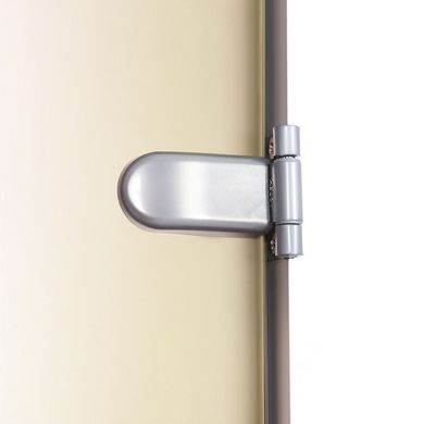 Стеклянная дверь для хамама GREUS Premium 70/200 бронза матовая фото 4