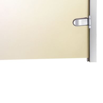 Стеклянная дверь для хамама GREUS Premium 70/200 бронза матовая фото 6