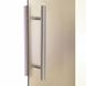 Стеклянная дверь для хамама GREUS Premium 70/200 бронза матовая 109003 фото - 3